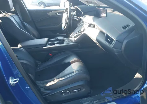 2023 Acura Tlx A-Spec Package z USA, uszkodzony, nr VIN 19UUB6F55PA001281